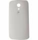 Imbi White Plastic Back Panel For Motorola Moto G2