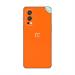 GADGETSWRAP Premium Material Skin Vinyl Decal Sticker Compatible With Oneplus Nord 2 - Orange Glossy