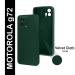 Knotyy MOTO G72, MOTOROLA G72 Green Back Cover
