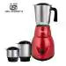 Fabiano FAB-MG-03 500 Watts Tulip Mixer Grinder With 3 Jars ISI Marked (3 Jars, Red )