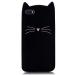 Lejaao Honor 7S Black Silicone Mobile Back Cover