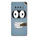 GADGETSWRAP Printed Vinyl Skin Sticker for Samsung Galaxy S10 Plus - futurama bender cigar