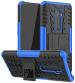 Accessories Kart Oppo Reno 2 Blue Plastic, Polycarbonate Shockproof Kickstand Back Case Cover