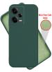 HUPSHY Back Cover For REDMI Note 12 Pro+ 5G (Green, Flexible, Silicon, Pack Of: 1)
