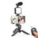 Eyuvaa Plastic Video Making Kit For Youtube Accessories Tripod Stand With Led Light