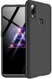 MOZETTE Back Cover for Vivo Nex (Black, Dual Protection, Pack of 1)