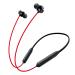 Tart OnePlus Bluetooth Bullets Earphones (Black & Red) For OnePlus Wireless Mobile Phones