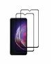 GADGETRONICS Vivo V21 and V21 5G Black Tempered Glass Scratch Resistant Screen Protector (Pack of 2)