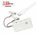 EGRAPCO 3.6A Dual Usb-In-24V DC Mobile Charger DC Input 2 in 1 Mobile Charger DC Battery with Mobile Charger | Fast Charger and Efficient DC Charger with Cable (White)