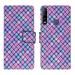 A D Enterprises Mat Purple Flip Cover for Vivo Z1 Pro| Magnetic Case| Shock Absorbent| Flip Cover Vivo Z1 Pro