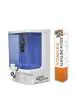 Noir Aqua Jade RO Water Purifier with B12 Alkaline Filter RO+ UV+ UF+ TDS Control+ Pre Filter & Accessories, RO Water Filter System for home 10 Ltrs, 8 Stage (Blue)