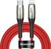 Baseus 1 Pin USB Type A Lightning Cables Red for Tablet, Computer, Smart Watch, Mobile, TV, Gaming Console (1 m)