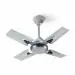 Longway Starlite-1 P1 600 mm/24 inch Ultra High Speed 4 Blade Anti-Dust Decorative Star Rated Ceiling Fan (Silver Blue, Pack of 1)
