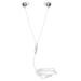 Hitage HB-354 OG Series Stereo Earphone Music HD Call Single Buttons Multi Color Wired Headset  (White, In the Ear)