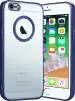 Clickaway Apple Iphone 6S Premium HD New Electroplated Logo View Series Anti Yellow Case Camera Protection (Blue)