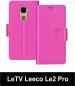 Sbms Letv Leeco Le2 Pro Pink Artificial Leather Shock Proof Flip Cover