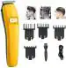 HTC & At 530 Premium Quality Electric Trimmer Beard Clipper Stylish Shaver Yellow