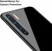 MobileMantra Black Glass Back Cover For Oppo F15