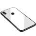 Sonty Redmi Note 6 Pro White Polycarbonate and Thermoplastic Polyurethane Anti Fingerprint Mobile Back Cover