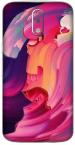 aadia Motorola Moto G (4th Generation) Plus Matte Vinyl Textures Printed Mobile Skin Sticker with Scratch Resistant Lamination