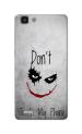 Tweakymod Printed Clown- Don'T Touch My Phone Back Cover for VIVO Y27L
