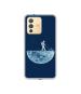 Casotec Moon Walk Design Printed Silicon Soft TPU Back Case Cover for Vivo V23 5G
