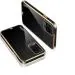 RUPELIK (Chrome Case Oppo A54 4G Black) Luxurious Electroplated Crystal Clear Soft Silicon Chrome Case for Oppo A54 4G (Black)