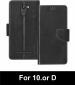Sbms 10.Or D Black Artificial Leather Shock Proof Flip Cover
