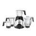 Prestige Macho 1000 W Mixer Grinder, 4 Jars (1500 ml, 1300 ml, 1500 ml, 600 ml) (Black, Silver) with Pure Copper Motor Winding