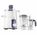 Havells Hexo 1000W 2 Jar Juicer Mixer Grinder, White & Purple