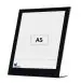 Porpoise A-5 Acrylic Display Stand Black Border Display Stands (A-5 Portrait) 8.5
