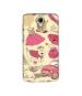 Casotec Paris Pattern Design Printed Silicon Soft TPU Back Case Cover for Panasonic P50 Idol