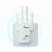 Melbon Wifi Range Extender Router to Enhance coverage & Signal Strength, Wireless Signal Booster & Repeater with compact wall plug Design & LAN Port
