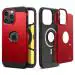 SPIGEN Red Polycarbonate Tough Armor Magfit Back Cover Case For Iphone 14 Pro Max TPU