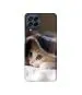 Casotec Sleepy Kitten Design 3D Printed Hard Back Case Cover for Samsung Galaxy M53 5G