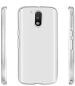KWINE CASE Moto G4 Plus Transparent Rubber Back Cover