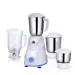Athots Blue And White Foster Pro Powerful Mixer Grinder With 4 Jars 550 W