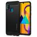 Spigen Matte Black TPU Rugged Armor Back Cover Case For Samsung Galaxy M21 And M30S
