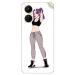 GADGETSWRAP Printed Vinyl Skin Sticker for Vivo Y16 - PURPLE HAIR