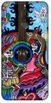 aadia Honor 9i Matte Vinyl Guitar Printed Mobile Skin Sticker with Scratch Resistant Lamination