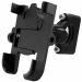 ZOOMLION Bike/Motorcycle/Scooter Mobile Phone Holder Mount, Ideal for Maps and GPS Navigation (Black)