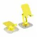 Portronics Mobot III Universal Mobile Holder for Mobile,Tablet iPad (Yellow)