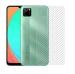 HOBBYTRONICS Carbon Fiber Flexible Back Screen For Realme C25, Anti Scratch Bubble Free (Fiber) (Pack Of 1)
