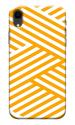 MobiEra Apple iPhone XR Zip Zap Orange Pattern Plastic Designer Printed Hard Case Cover
