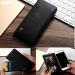 ClickCase Flipper Series Faux Leather Magnetic Card Holder Wallet Kickstand Case Flip Cover For Xiaomi 11T Pro 5G (Black)
