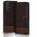 Jotech Dual Colour Flip Cover for Samsung Galaxy A73 5G - Coffee&Brown