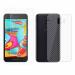 Kite Digital Samsung A2 Core Back Screen Protective Film Carbon Fiber Skin Transparent Screen Guard Sticker & Premium Tempered Glass Screen Protector