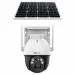 Trueview 4G Sim 4Mp Solar Powered CCTV Security Camera with Solar Panel | Surveillance for Agriculture | Remote Area | Construction Site | Garden (4MP Solar Mini PTZ)
