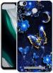 PAEDICON Back Cover for Mi Redmi 3S Prime (Blue, Gold, Grip Case, Silicon)