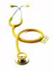 Dr. Head Care Plus Dual Head Aluminum Stethoscope Yellow colour For all Doctors, Students, Nurses etc.
